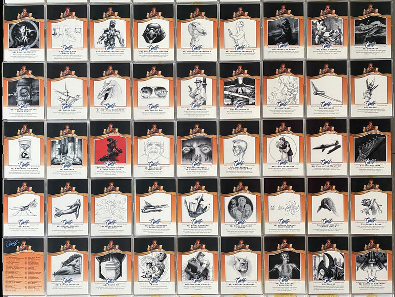 Joe DeVito Fantasy Art Complete Base Trading Card Set of 90 Cards FPG 1995   - TvMovieCards.com