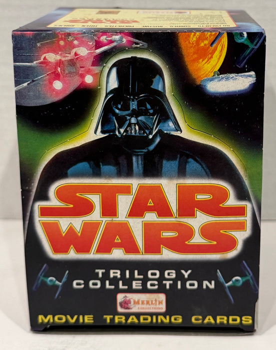 1997 Merlin Star Wars Trilogy Collection Trading Card Box 50 Packs