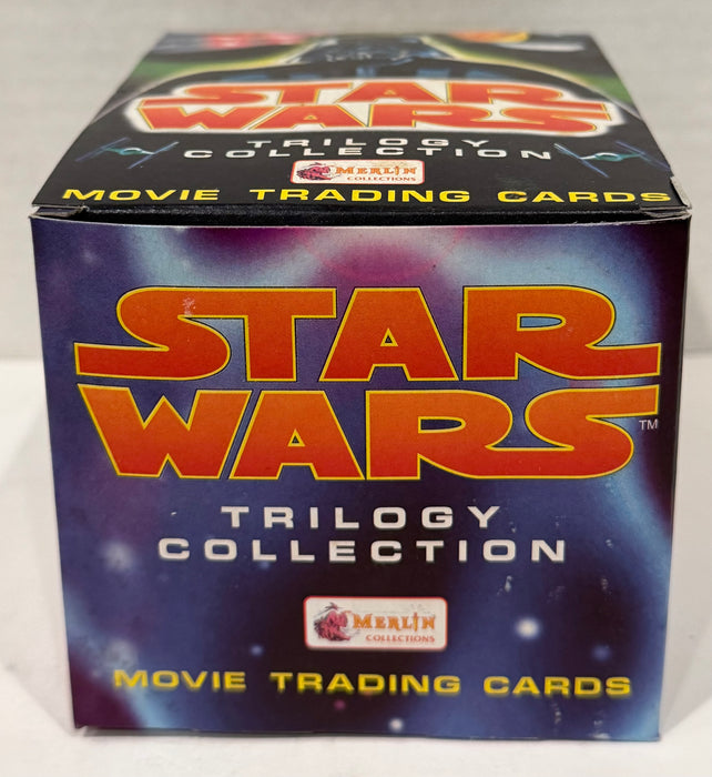 1997 Merlin Star Wars Trilogy Collection Trading Card Box 50 Packs