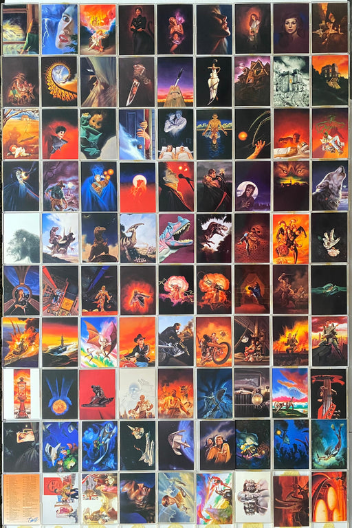 Joe DeVito Fantasy Art Complete Base Trading Card Set of 90 Cards FPG 1995   - TvMovieCards.com