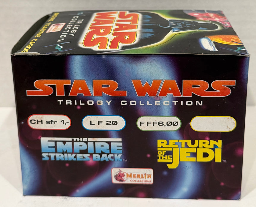 1997 Merlin Star Wars Trilogy Collection Trading Card Box 50 Packs