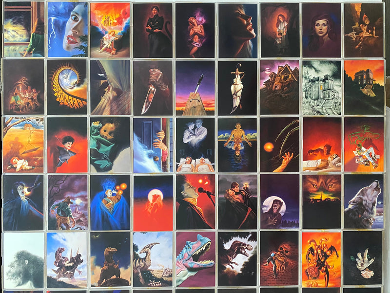 Joe DeVito Fantasy Art Complete Base Trading Card Set of 90 Cards FPG 1995   - TvMovieCards.com