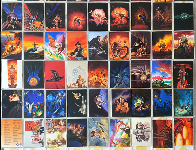 Joe DeVito Fantasy Art Complete Base Trading Card Set of 90 Cards FPG 1995   - TvMovieCards.com