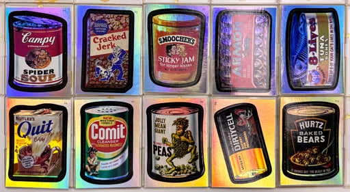Wacky Packages ANS Series 6 Foil Stickers Chase Set F1-F10 Topps 2007   - TvMovieCards.com