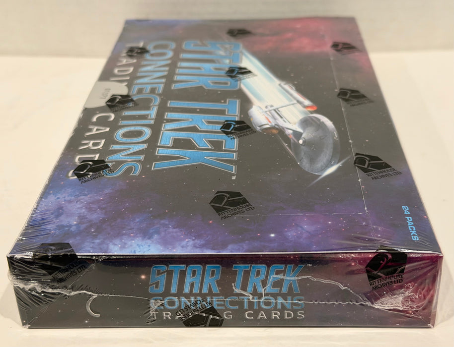 2026 Star Trek Connections Hobby Trading Card Box 3 Auto 1 Relic Factory Sealed