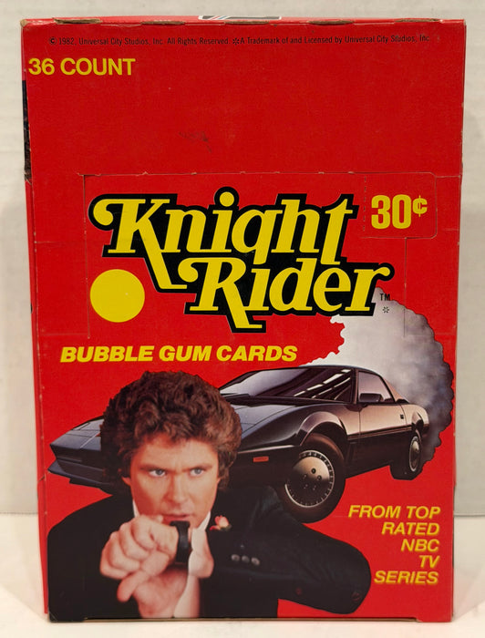 1982 Donruss Knight Rider Vintage Trading Card Wax Box Full 36CT