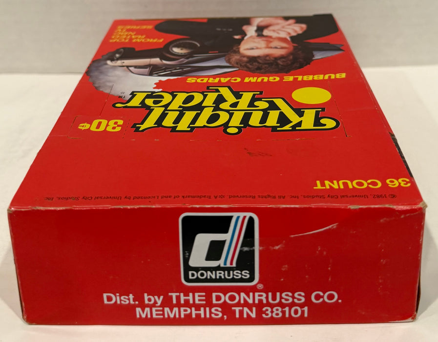 1982 Donruss Knight Rider Vintage Trading Card Wax Box Full 36CT