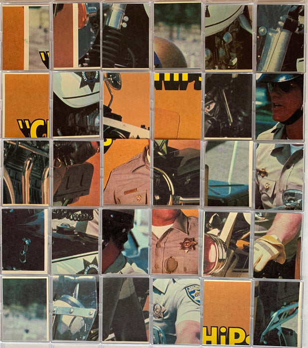 Chips TV Show 1979 Donruss Vintage Card Set 66 Sticker Cards   - TvMovieCards.com