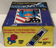 1978 Superman The Movie Vintage FULL 36 Pack Trading Card Box Topps - TvMovieCards.com