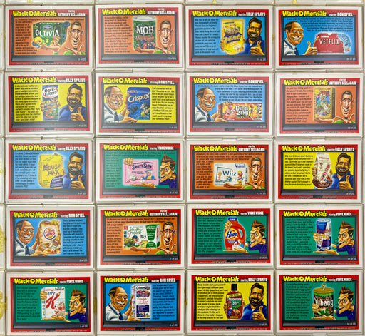 Wacky Packages ANS Series 7 Wack-o-Mercial Red Parallel Set Topps 2010   - TvMovieCards.com