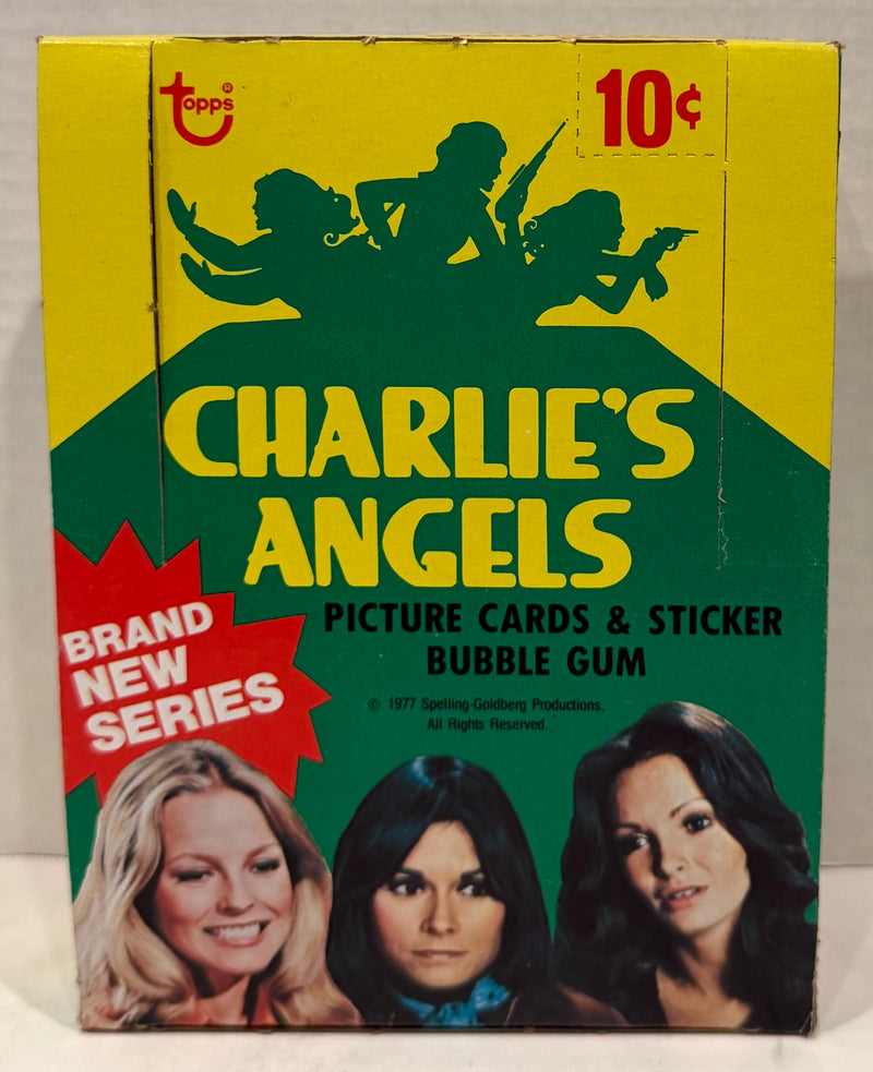 1978 Charlie's Angels Series 4 FULL Vintage Trading Card Wax Box 36 Packs - TvMovieCards.com