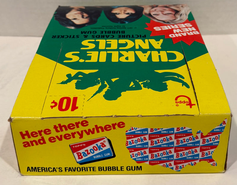 1978 Charlie's Angels Series 4 FULL Vintage Trading Card Wax Box 36 Packs - TvMovieCards.com
