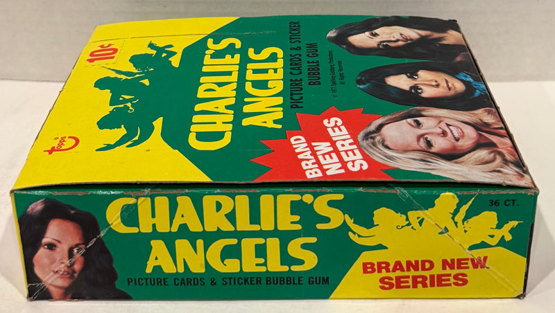 1978 Charlie's Angels Series 4 FULL Vintage Trading Card Wax Box 36 Packs - TvMovieCards.com