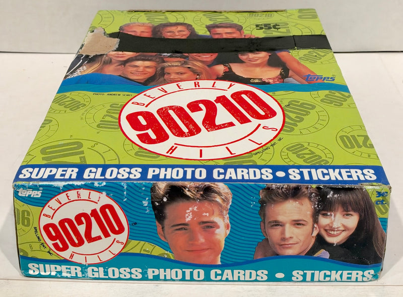 Beverly Hills 90210 TV Show Vintage Card Box 36 Packs Topps 1991 Luke Perry