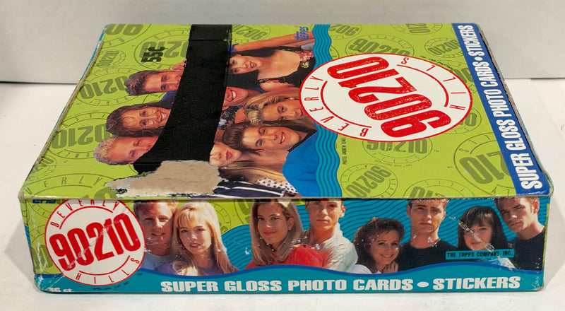 Beverly Hills 90210 TV Show Vintage Card Box 36 Packs Topps 1991 Luke Perry
