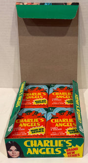 1978 Charlie's Angels Series 4 FULL Vintage Trading Card Wax Box 36 Packs - TvMovieCards.com