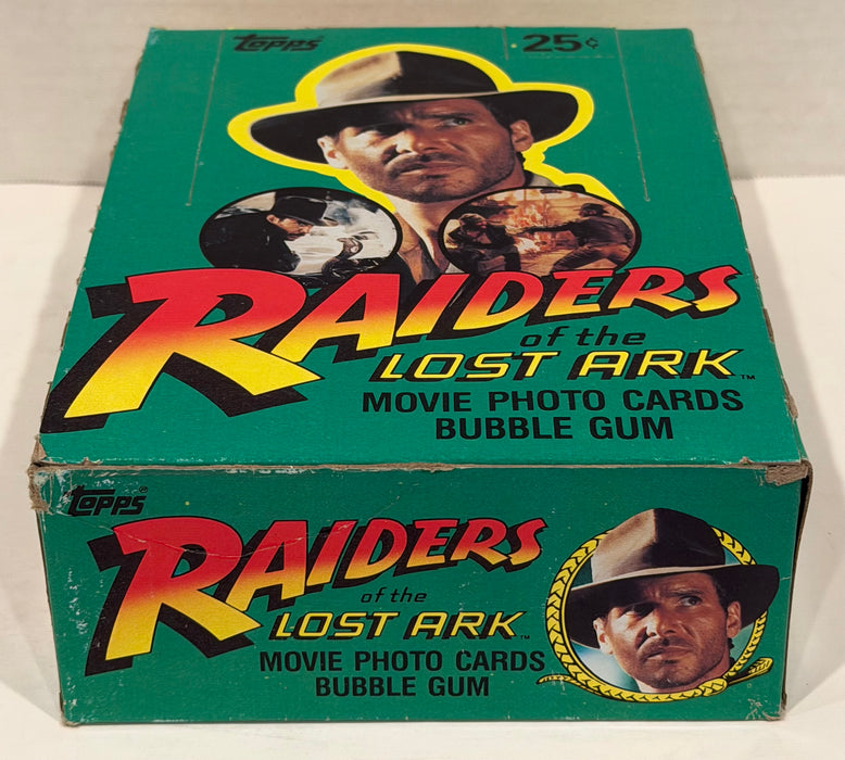 1981 Indiana Jones Raiders of the Lost Ark Vintage FULL 36 Pack Trading Card Box