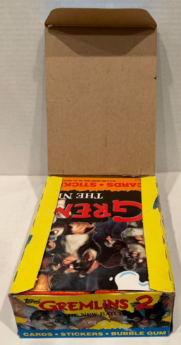 1990 Topps Gremlins 2 Movie Vintage FULL 36 Pack Trading Card Wax Box