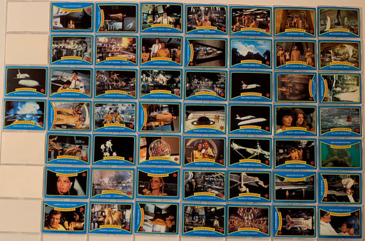James Bond Moonraker Movie Vintage Trading Card & Sticker Set Topps 1979   - TvMovieCards.com