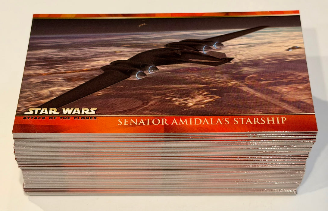 2002 Star Wars Episode II Attack of the Clones Widevision Trading Card Set 80/80