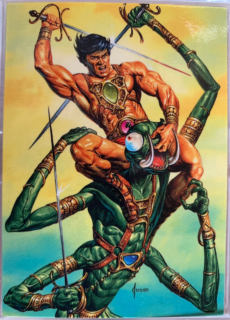 Joe Jusko Edgar Rice Burroughs Collection 2 Base Card Set 60 Cards 1995 FPG   - TvMovieCards.com