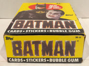Batman Movie Series 2 Vintage Trading Wax Card Box 36 Packs Topps 1989 - TvMovieCards.com