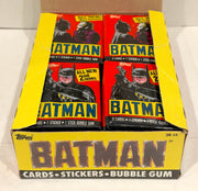 Batman Movie Series 2 Vintage Trading Wax Card Box 36 Packs Topps 1989 - TvMovieCards.com