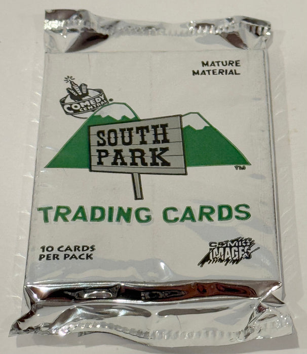 1998 South Park Jumbo Trading Card Pack of 10 Cards Comic Images Factory Sealed - TvMovieCards.com