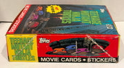 1990 Teenage Mutant Ninja Turtles Movie Series 1 Vintage Card Box 36 Packs Topps - TvMovieCards.com
