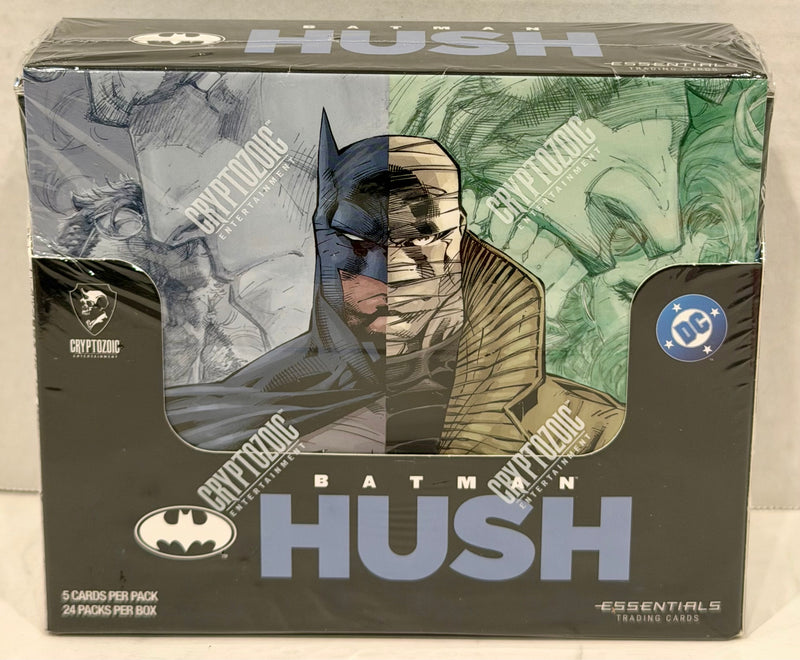 2024 Cryptozoic Batman: Hush Essentials Trading Cards Hobby Box - Factory Sealed - TvMovieCards.com