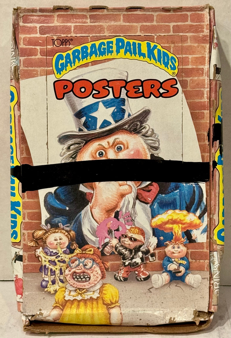 1986 GPK Garbage Pail Kids Posters Trading Card Box 36 Pack Wrappers Topps FULL - TvMovieCards.com