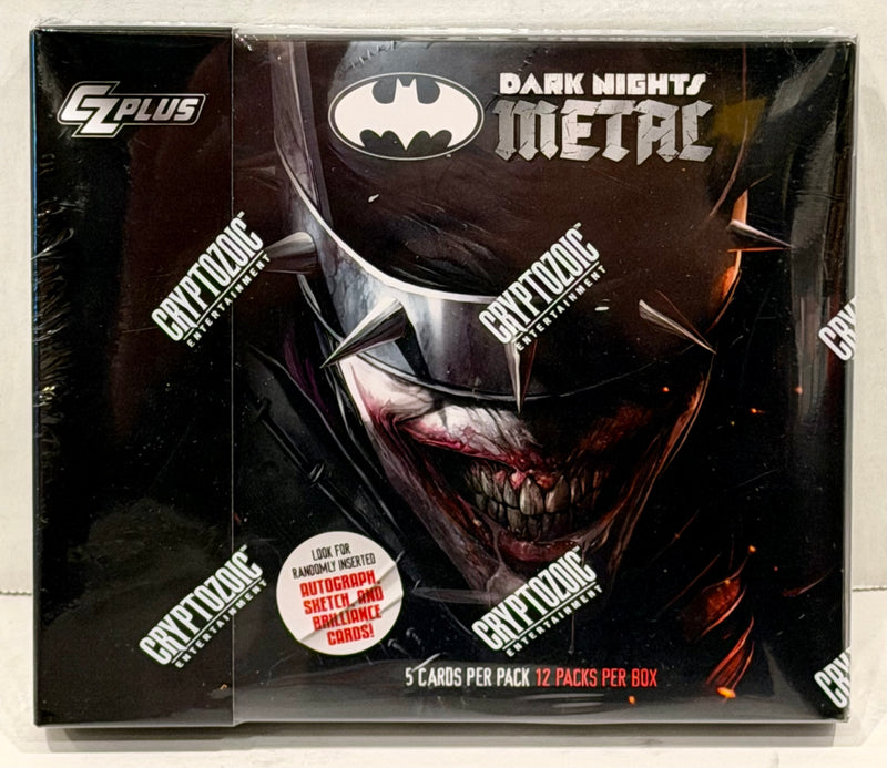 2024 Cryptozoic Dark Nights Metal Trading Cards Hobby Box - Factory Sealed - TvMovieCards.com