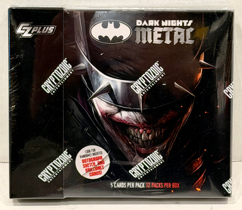 2024 Cryptozoic Dark Nights Metal Trading Cards Hobby Box - Factory Sealed