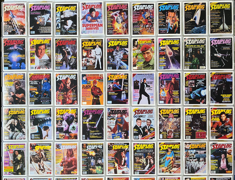 1993 Starlog Magazine Covers Complete Trading Card Set of 106 Cards   - TvMovieCards.com