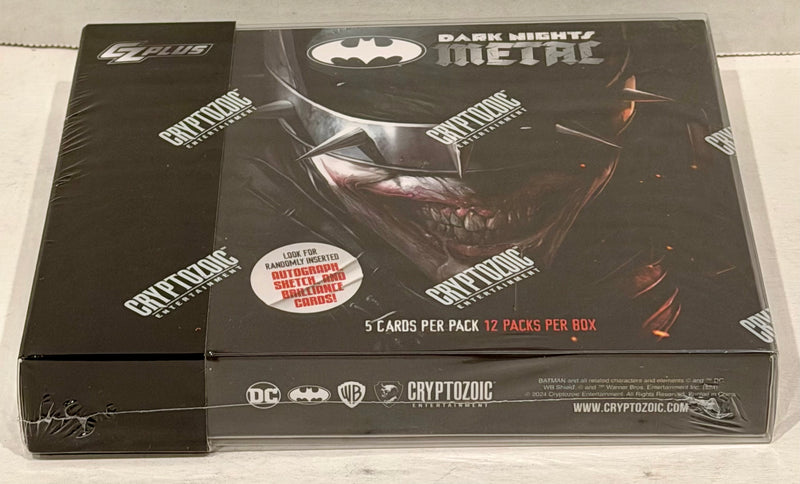 2024 Cryptozoic Dark Nights Metal Trading Cards Hobby Box - Factory Sealed - TvMovieCards.com