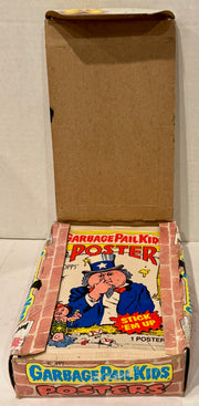 1986 GPK Garbage Pail Kids Posters Trading Card Box 36 Pack Wrappers Topps FULL - TvMovieCards.com