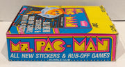 1981 Midway Ms Pac-Man Trading Card / Sticker Wax Box 36 Sealed Packs Fleer - TvMovieCards.com