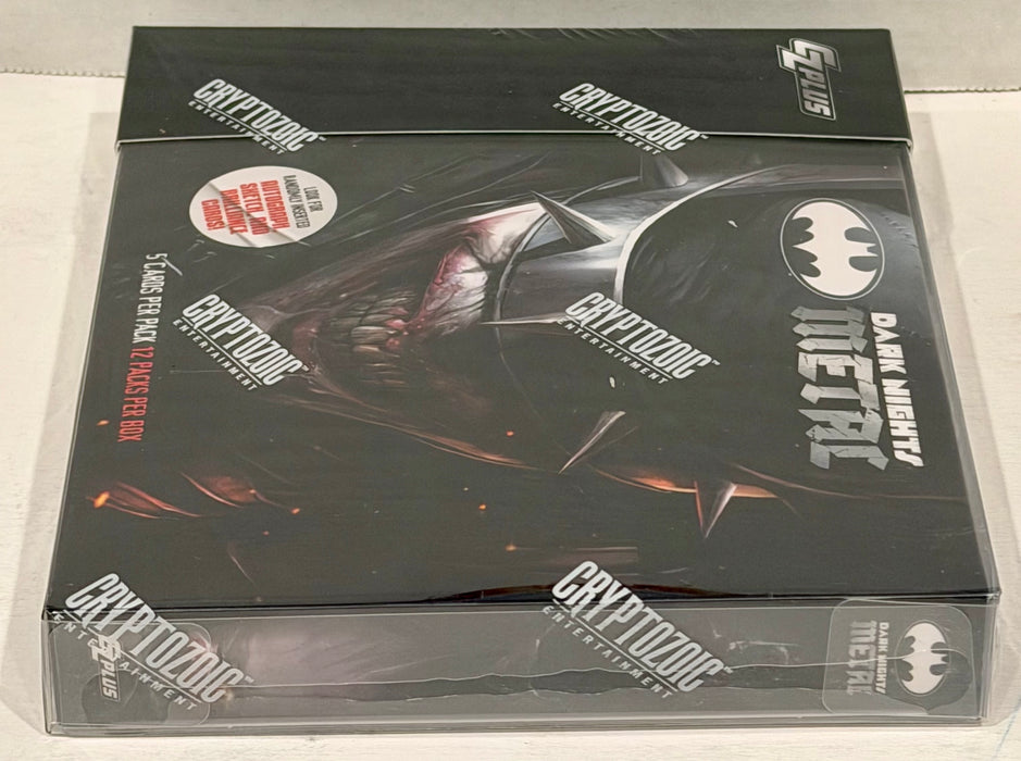 2024 Cryptozoic Dark Nights Metal Trading Cards Hobby Box - Factory Sealed