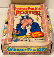1986 GPK Garbage Pail Kids Posters Trading Card Box 36 Pack Wrappers Topps FULL - TvMovieCards.com