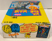 1981 Midway Ms Pac-Man Trading Card / Sticker Wax Box 36 Sealed Packs Fleer - TvMovieCards.com