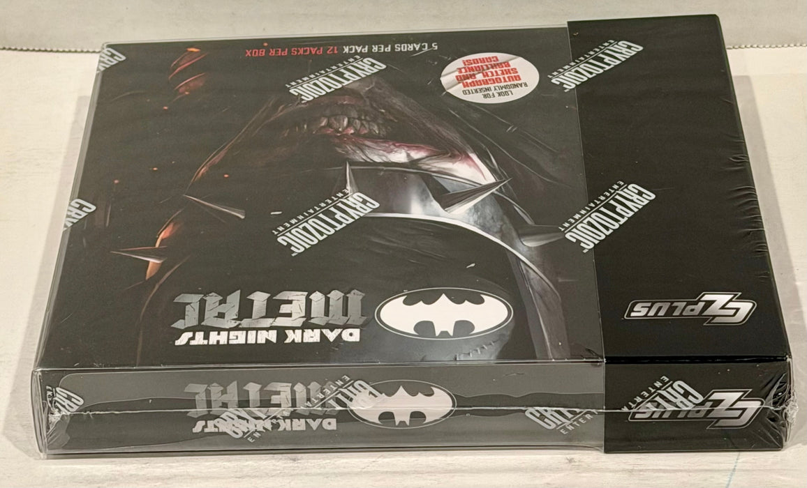2024 Cryptozoic Dark Nights Metal Trading Cards Hobby Box - Factory Sealed