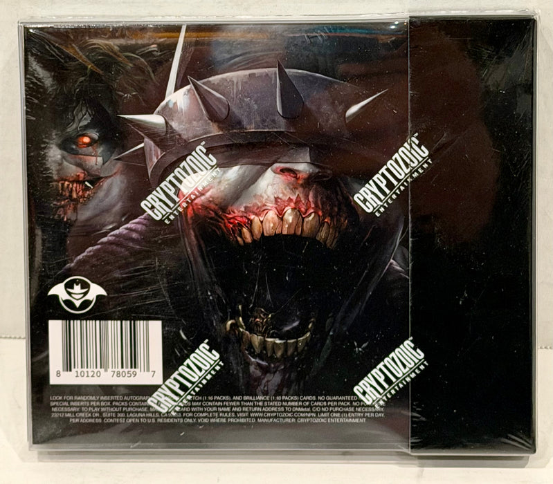 2024 Cryptozoic Dark Nights Metal Trading Cards Hobby Box - Factory Sealed