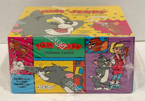1993 Tom & Jerry Cartoon Trading Card Box 36 Ct Pack Factory Sealed Cardz - TvMovieCards.com