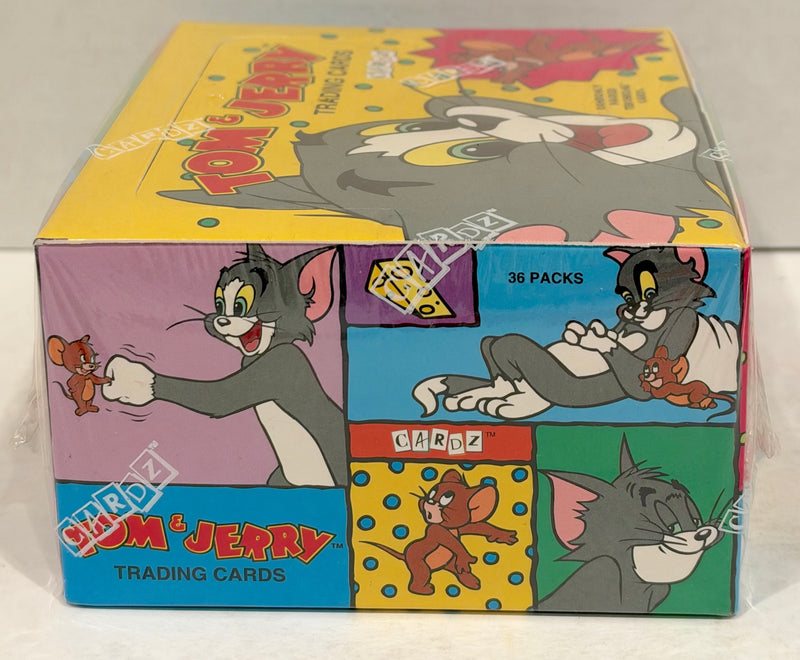 1993 Tom & Jerry Cartoon Trading Card Box 36 Ct Pack Factory Sealed Cardz - TvMovieCards.com