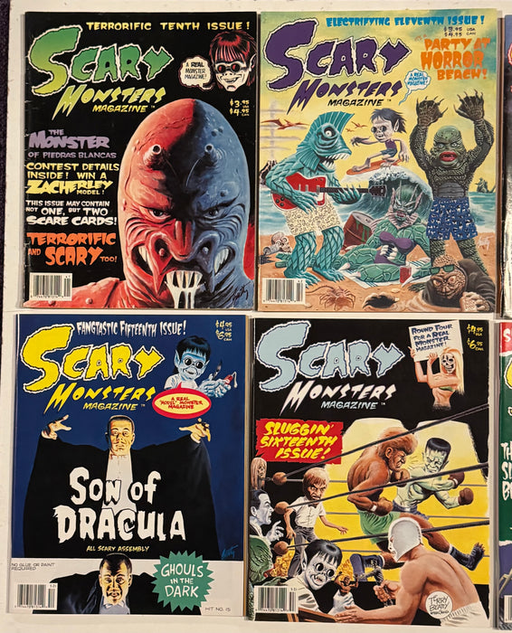 Scary Monster Horror Magazine Collection Lot of 10 Issues #10 - #19 - TvMovieCards.com