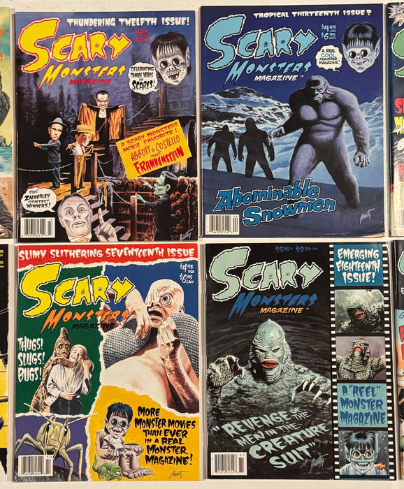 Scary Monster Horror Magazine Collection Lot of 10 Issues #10 - #19 - TvMovieCards.com