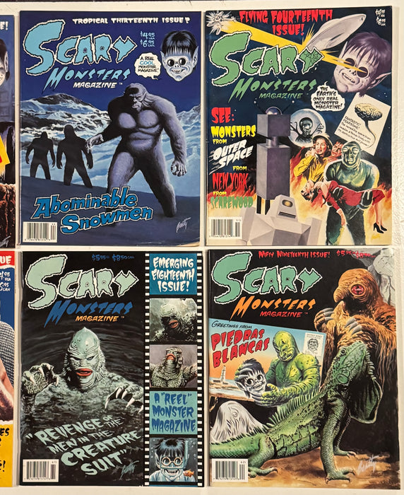 Scary Monster Horror Magazine Collection Lot of 10 Issues #10 - #19 - TvMovieCards.com