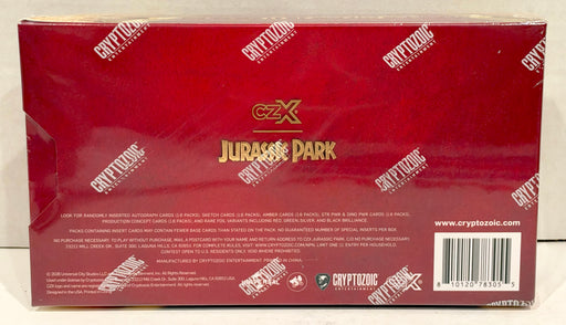 2026 Cryptozoic CZX Jurassic Park Factory Sealed Hobby Box 1 Autograph & Sketch - TvMovieCards.com