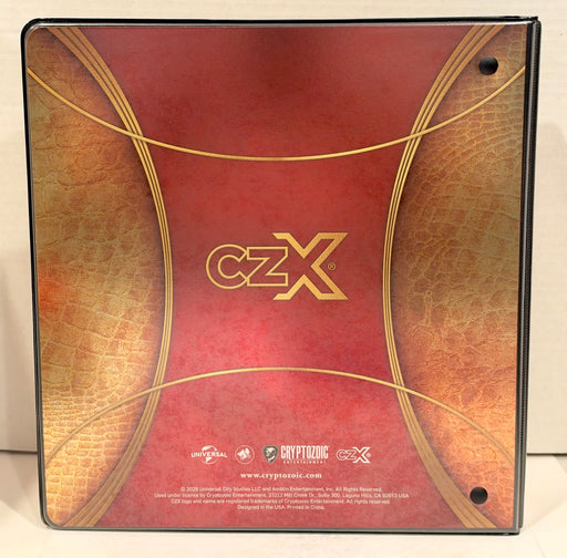 2026 Cryptozoic CZX Jurassic Park Collector Trading Card Album - Empty - TvMovieCards.com