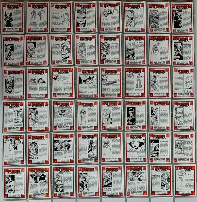 Wolverine II From Then 'Til Now Base Card Set 90 Cards Comic Images 1992   - TvMovieCards.com